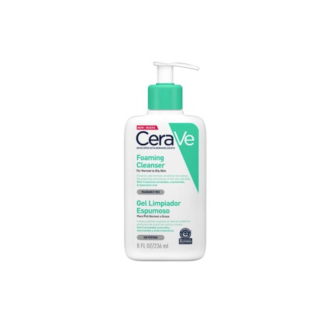 CERAVE GEL LIMPIADOR ESPUMOSO 236ML