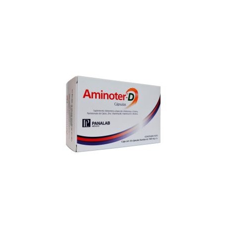 Aminoter D 30 Capsulas