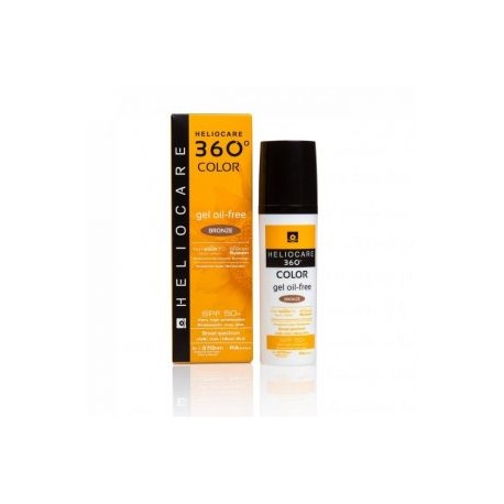 Heliocare 360 Spf50 Gel Oil Free Color Bronze 50ml